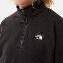 The North Face W 100 Glacier 1/4 Zp Tnf Black