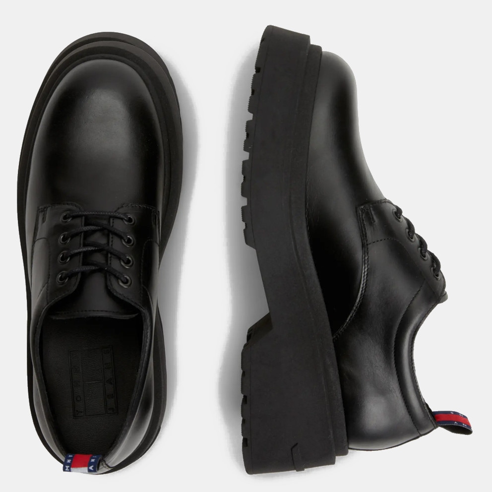 Светр теплий tommy hilfiger - Tommy Jeans Tjw Ava Lace Up BLACK EN0EN02219  - BDS