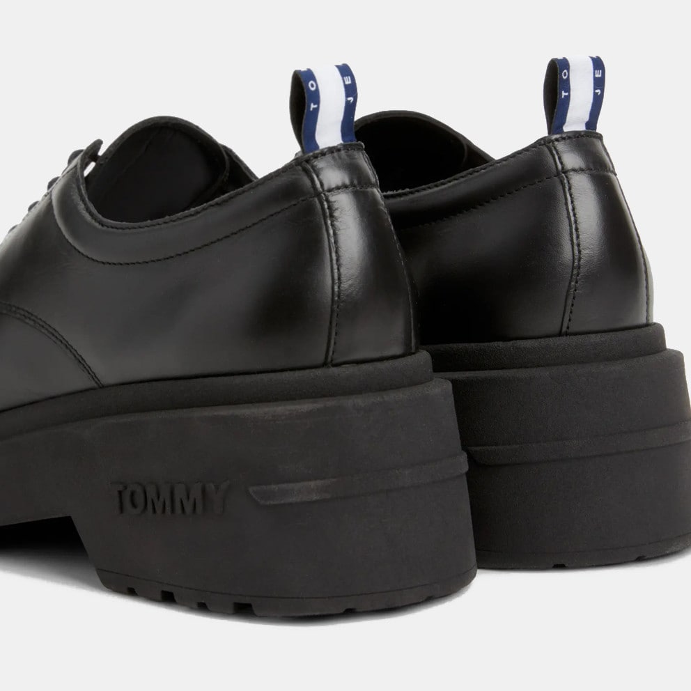 Светр теплий tommy hilfiger - Tommy Jeans Tjw Ava Lace Up BLACK EN0EN02219  - BDS