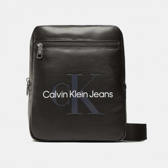 Calvin Klein Women's Archive Small Square Flap Crossbody Bag - Black