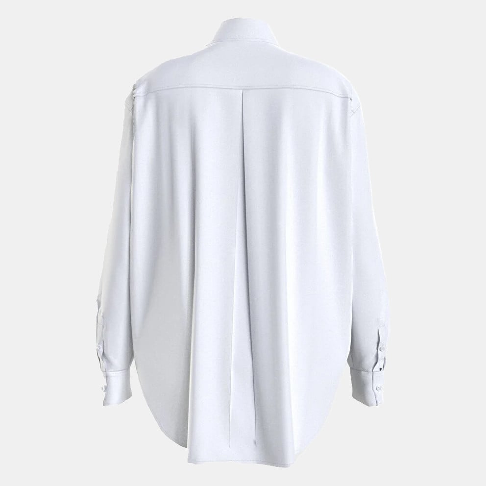 Calvin Klein Monologo Relaxed Shirt BRIGHT WHITE J20J220515 - calvin klein  belt bag - 0LA