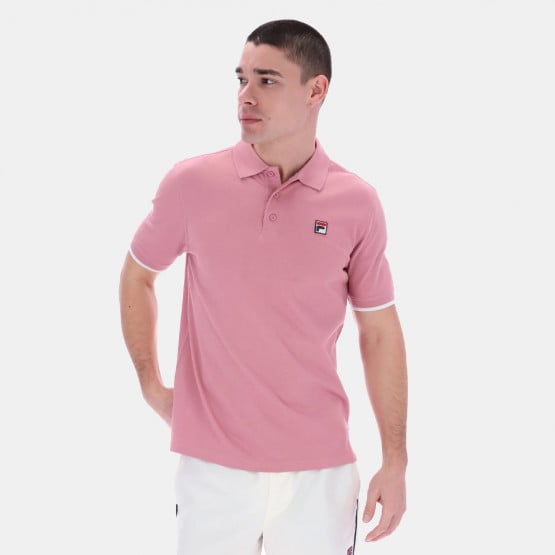 Fila Heritage Custom Men's Polo T-shirt Pink S22MH002-374