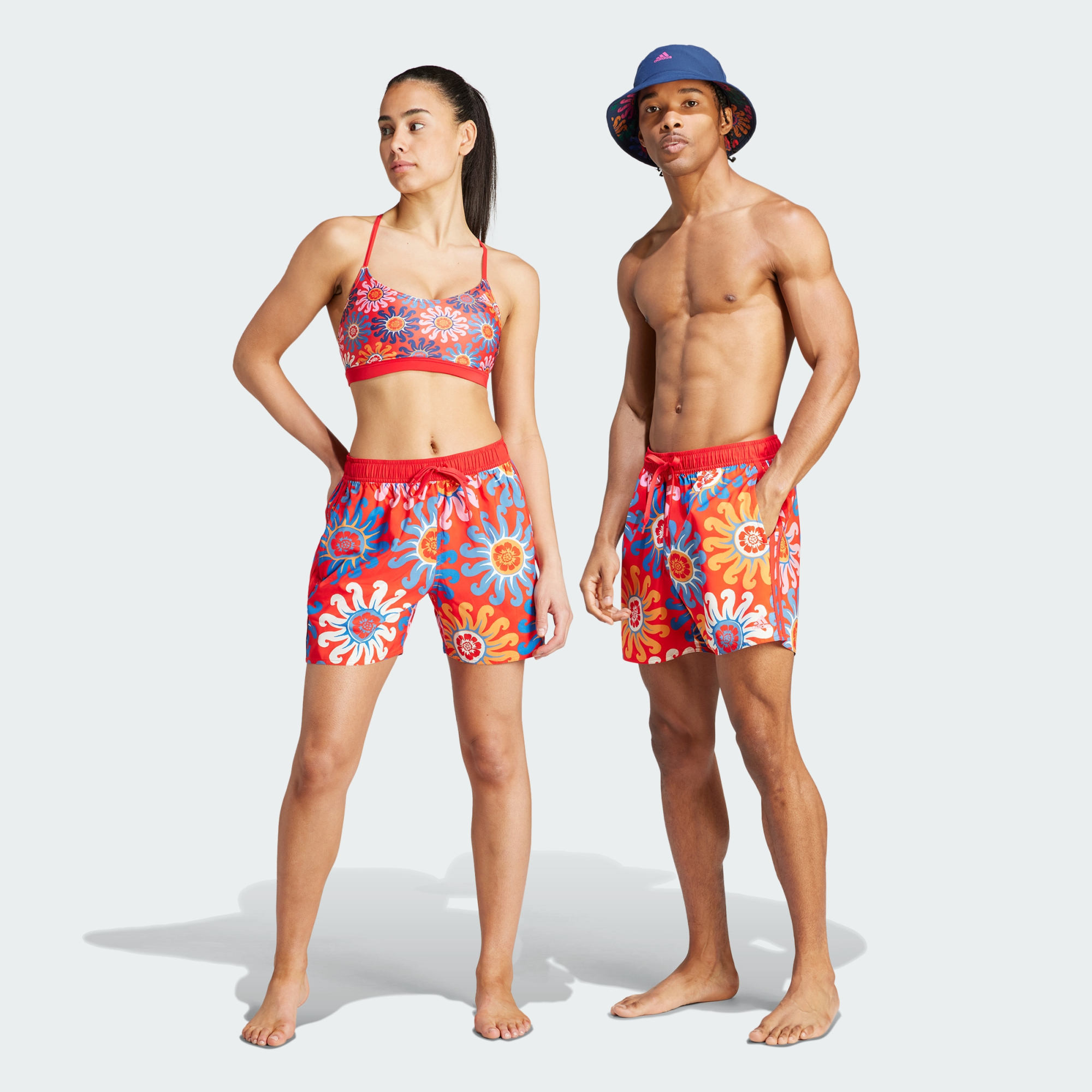 adidas Adidas X Farm Rio Short-Length Swim Shorts (Gender (9000159858_62942)