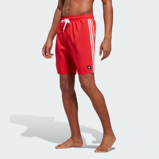 adidas 3 stripes clx swim shorts