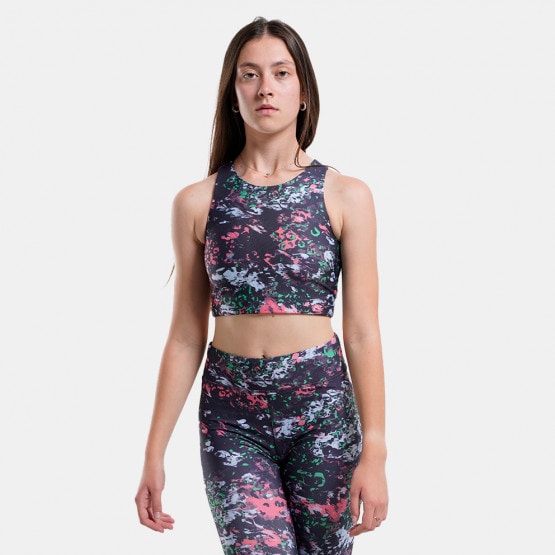 SHORT RUNNING FEMME BLEU FLORAL