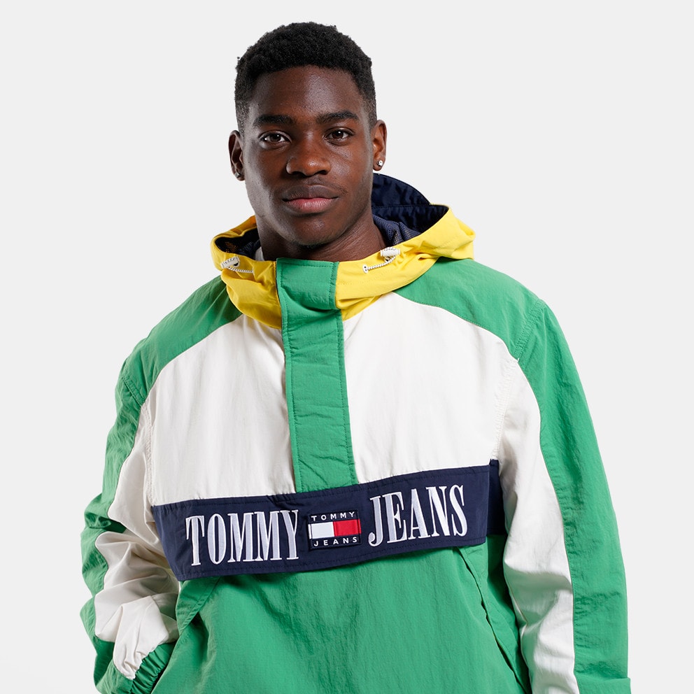 dejligt at møde dig dreng Il LY3 - Свитшот tommy hilfiger sweatshirt - Tommy Jeans Tjm Ovz Chicago  Archive Popover Coastal Green / Multi DM0DM15912