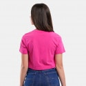 KENDALL & KYLIE  W Crop Open Cut T-Shirt