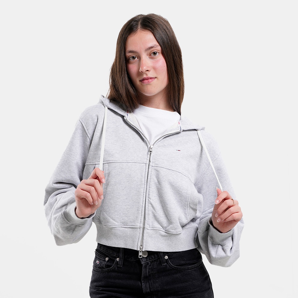 Tommy Jeans Γυναικεία Cropped Ζακέτα