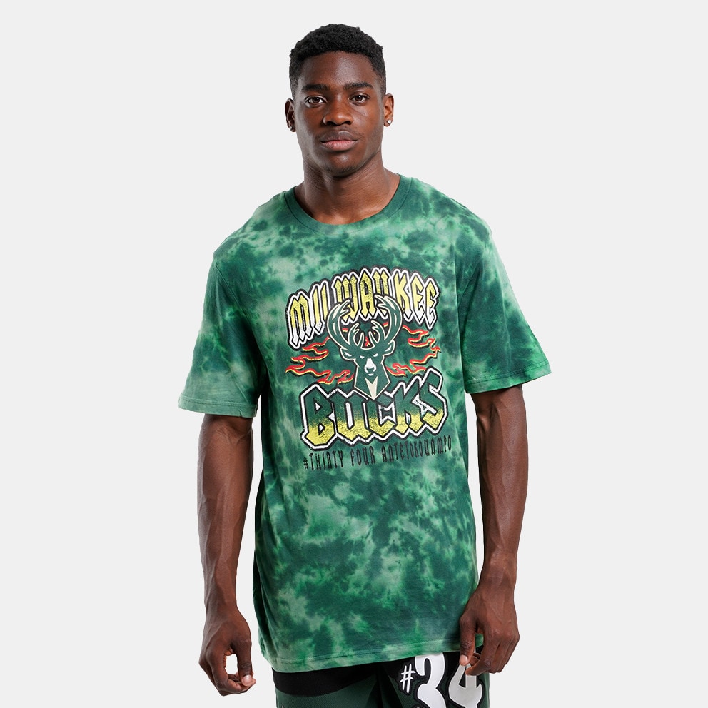 NBA Giannis Antetokounmpo School Of Rock Men s T shirt Green EK2M12BHF BCKGA