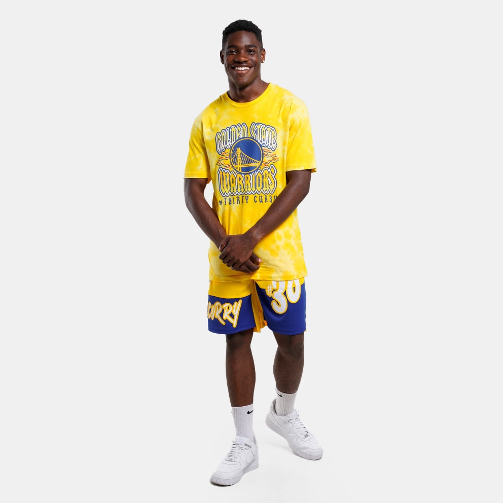 Golden State Warriors NBA Utility Short By Mitchell & Ness - Mens