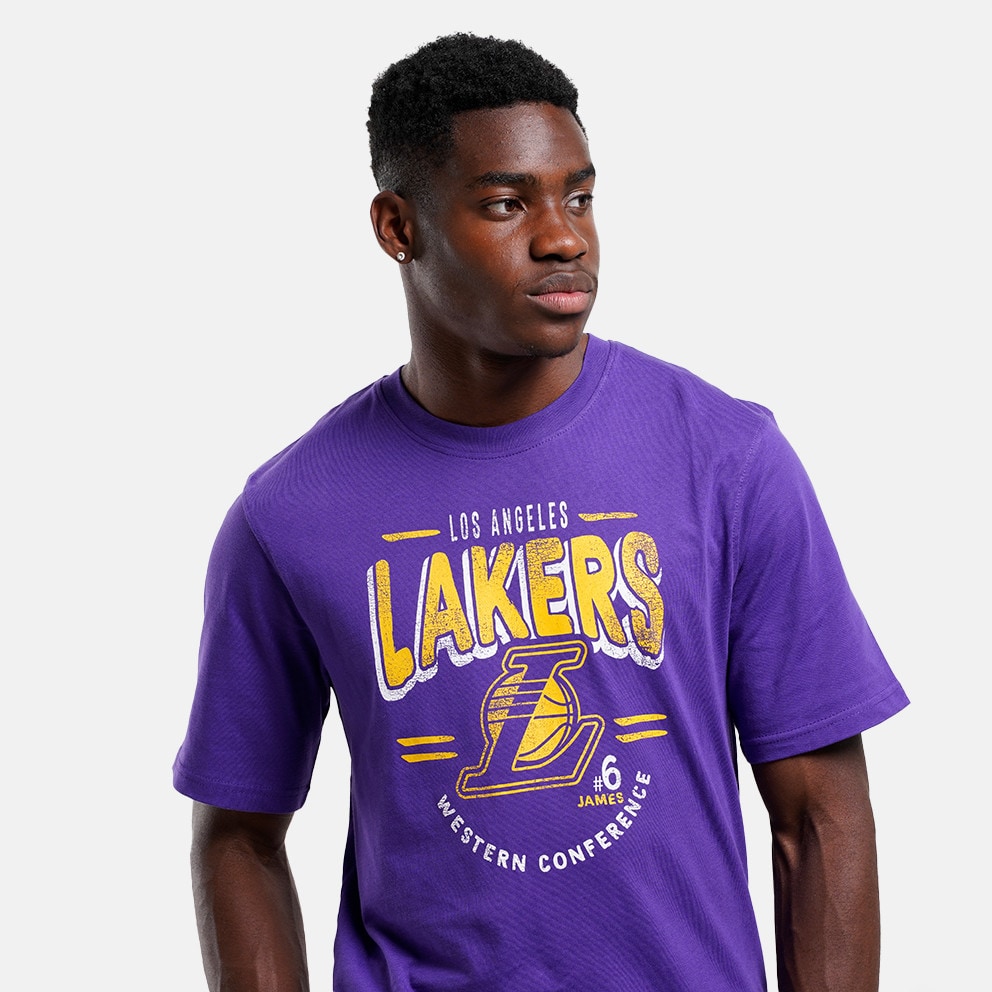 NBA LeBron James Los Angeles Lakers First String Ανδρικό T-shirt