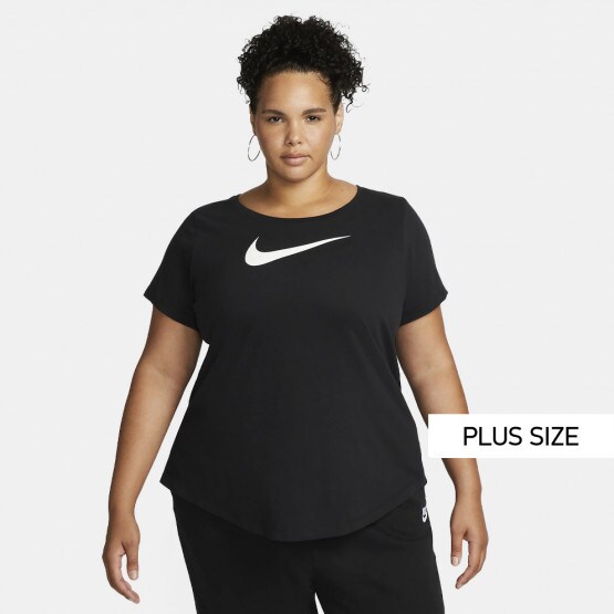 Nike Dri-Fit Swoosh Γυναικείο Plus Size T-shirt