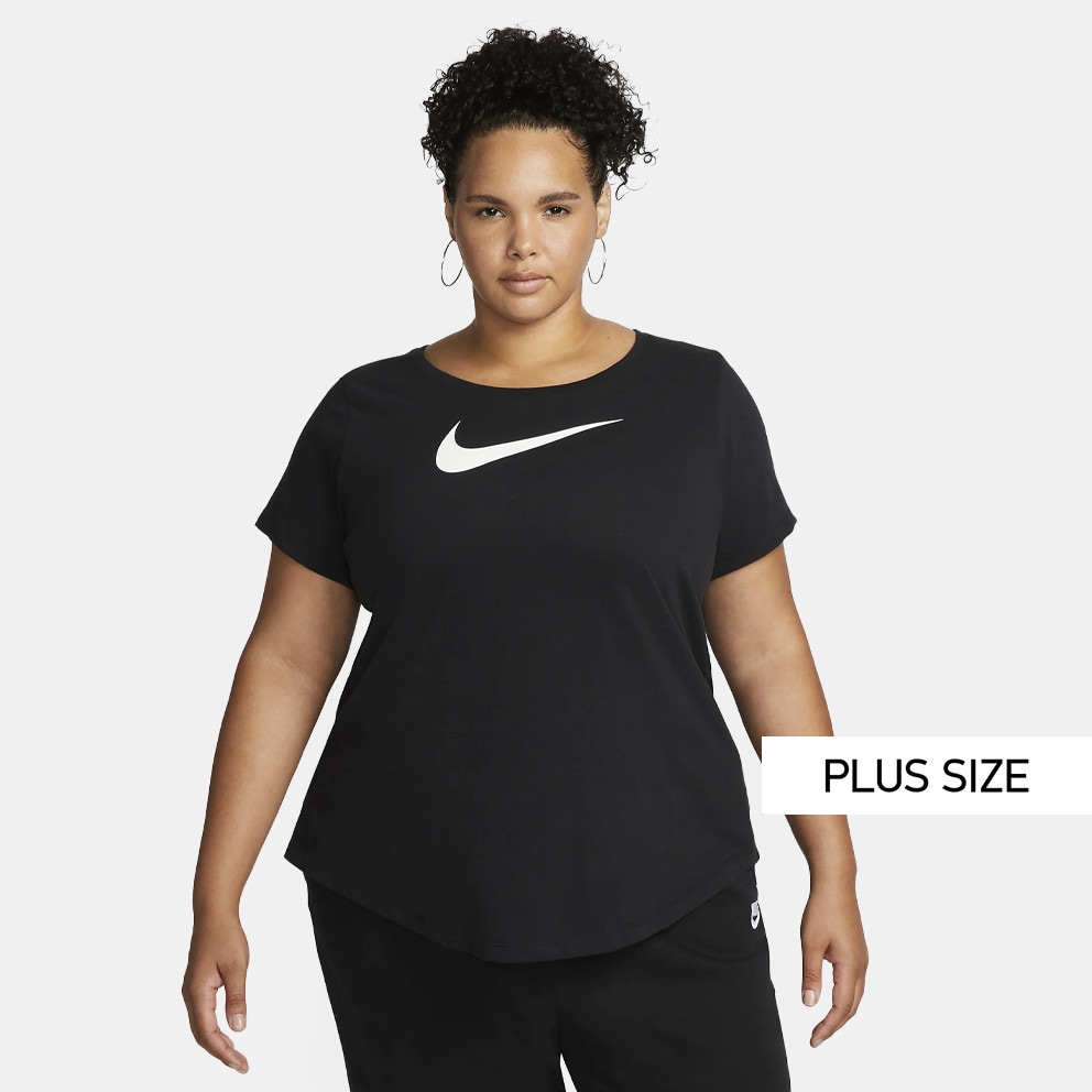 Nike Dri-Fit Swoosh Γυναικείο Plus Size T-shirt (9000111780_1480)