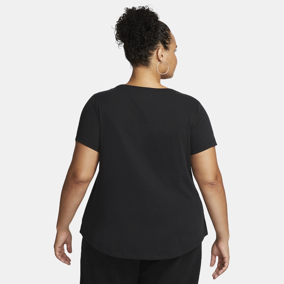 Nike Dri-Fit Swoosh Γυναικείο Plus Size T-shirt