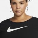 Nike Dri-Fit Swoosh Γυναικείο Plus Size T-shirt