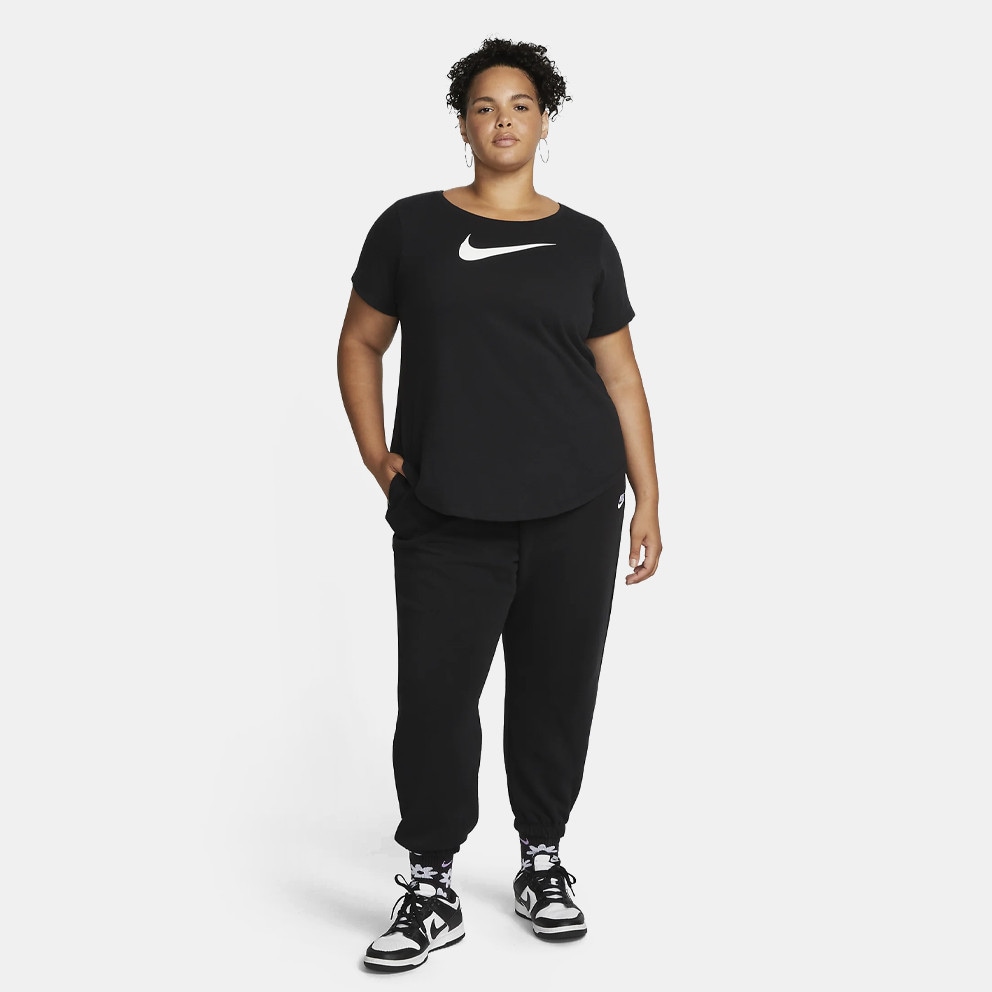 Nike Dri-Fit Swoosh Γυναικείο Plus Size T-shirt