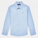 Tommy Jeans Stretch Oxford Regular Fit Παιδικό Πουκάμισο