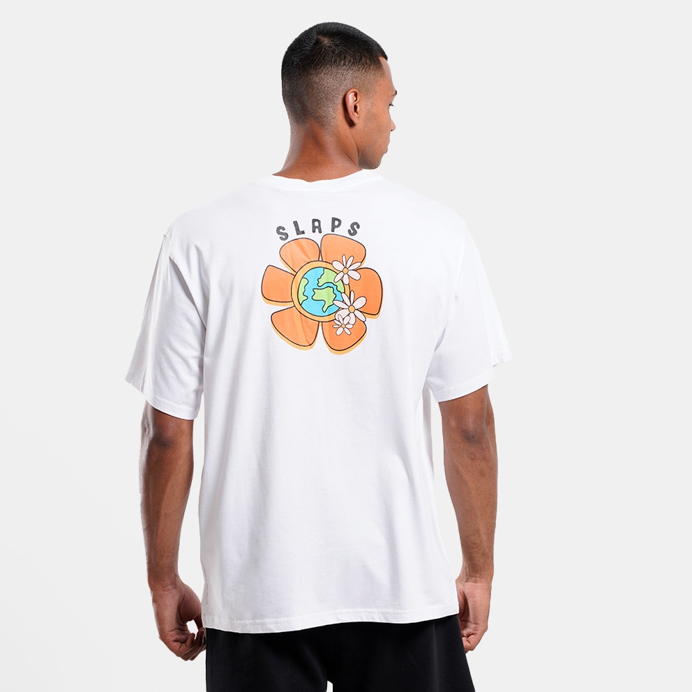 Slaps Ανδρικό T-shirt Flower