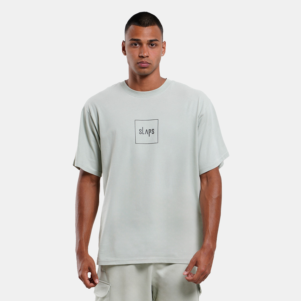 Slaps Slaps Box Logo Ανδρικό T-Shirt (9000131993_3081)