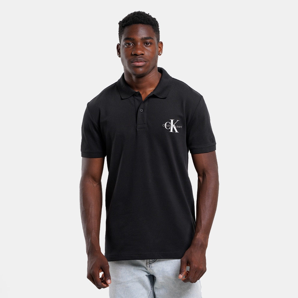 T - BEH Calvin мото J30J323395 брюки стиле Polo shirt Monologo Calvin - узкие klein в Men\'s - Klein Black