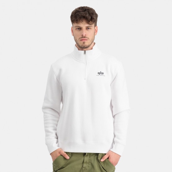 Alpha Industries Half Zip Sweater SL WHITE 108308 - Alexander Wang T-shirt  con stampa Viola - 09