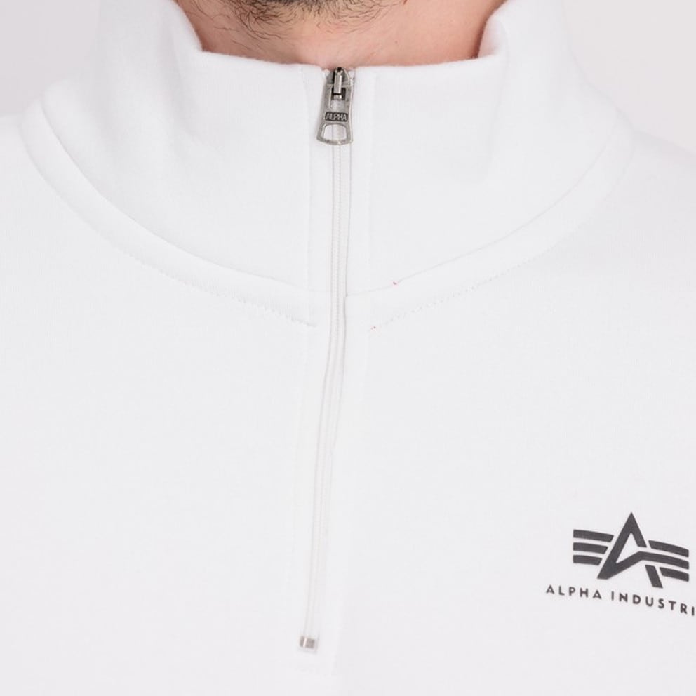 Alpha Industries Half Zip Sweater SL WHITE 108308 - Alexander Wang T-shirt  con stampa Viola - 09