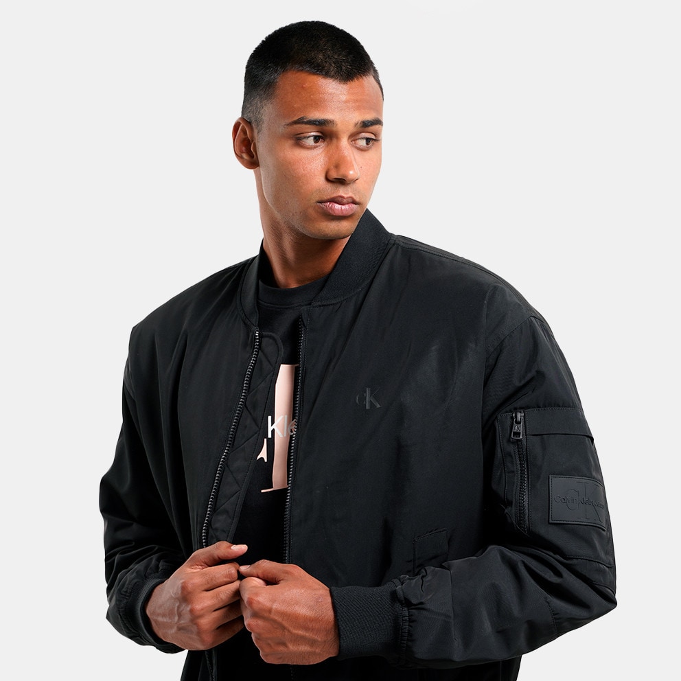 Calvin Klein Bomber Jacket Ck Black J30J323842-BEH