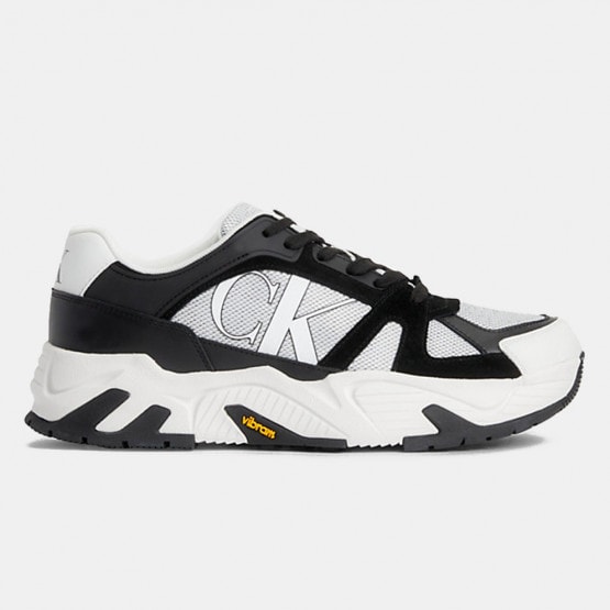 YBR Calvin Klein Chunky Runner Vibram Men s Shoes White Black