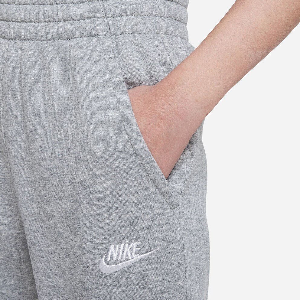 Nike Sportswear Club Fleece Older Kids' (Girls') High-Waisted Fitted ...