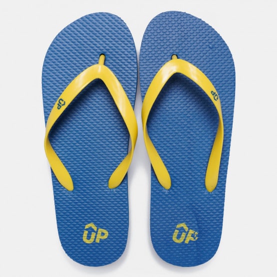 Off-White™ Flip Flops Slides Yellow Black Stripes Men’s Size 44 EU 