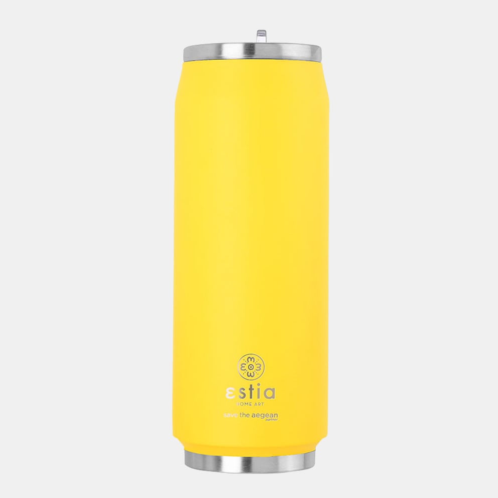 Estia "Save The Aegean" Travel Cup Θερμός με Καλαμάκι 500ml