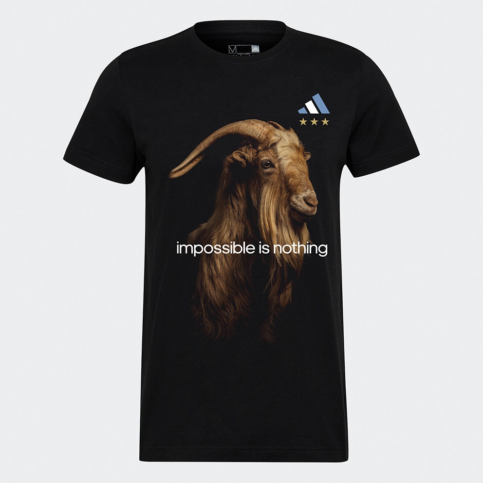 adidas Performance Messi GOAT Graphic Men s T shirt Black IM7656