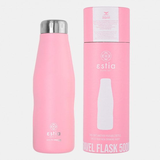 Estia ''Save The Aegean'' Travel Flask Insulated Bottle 500ml