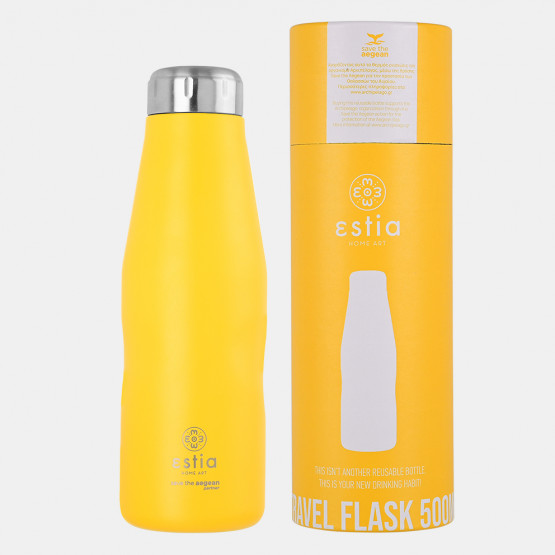 Estia ''Save The Aegean'' Travel Flask Insulated Bottle 500ml