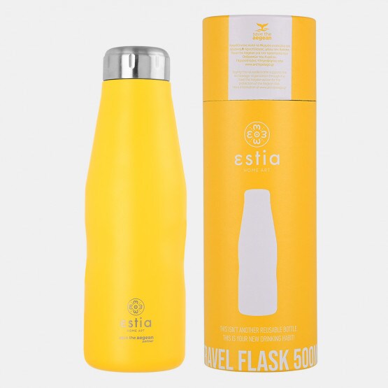 Estia ''Save The Aegean'' Travel Flask Μπουκάλι Θερμός 500ml