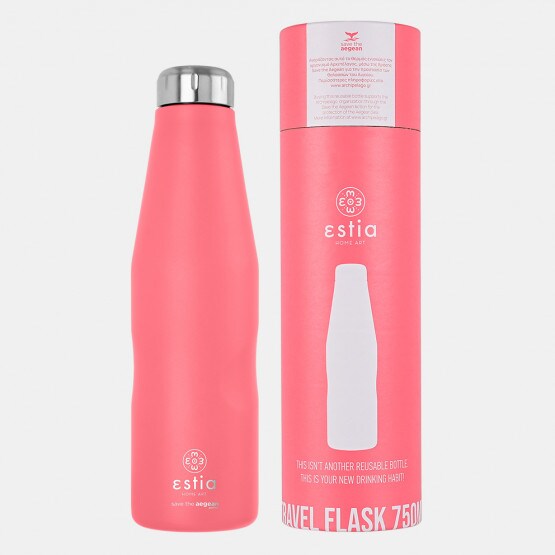 Estia ''Save The Aegean'' Travel Flask Insulated Bottle 750ml
