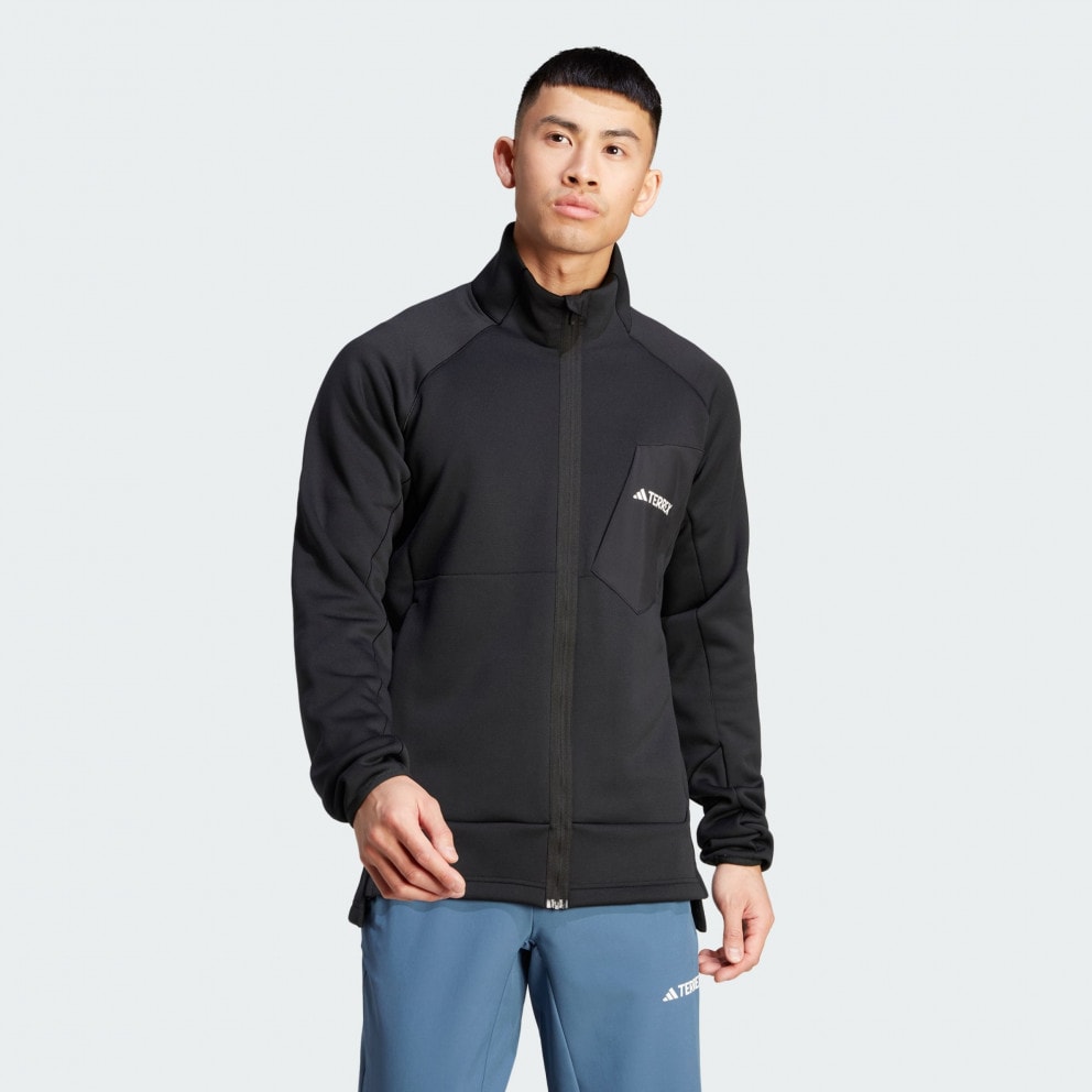 adidas Terrex Terrex Xperior Medium Fleece Full-Zip Jacket