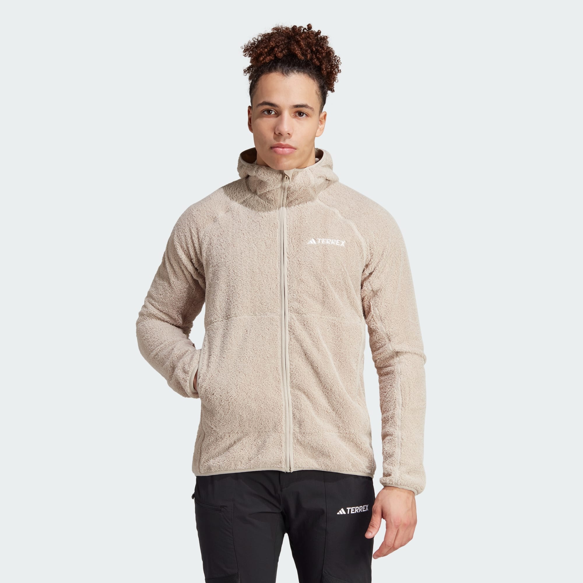 adidas Terrex Terrex Techrock Reversible High-Pile-Fleece Hooded (9000161709_69529)