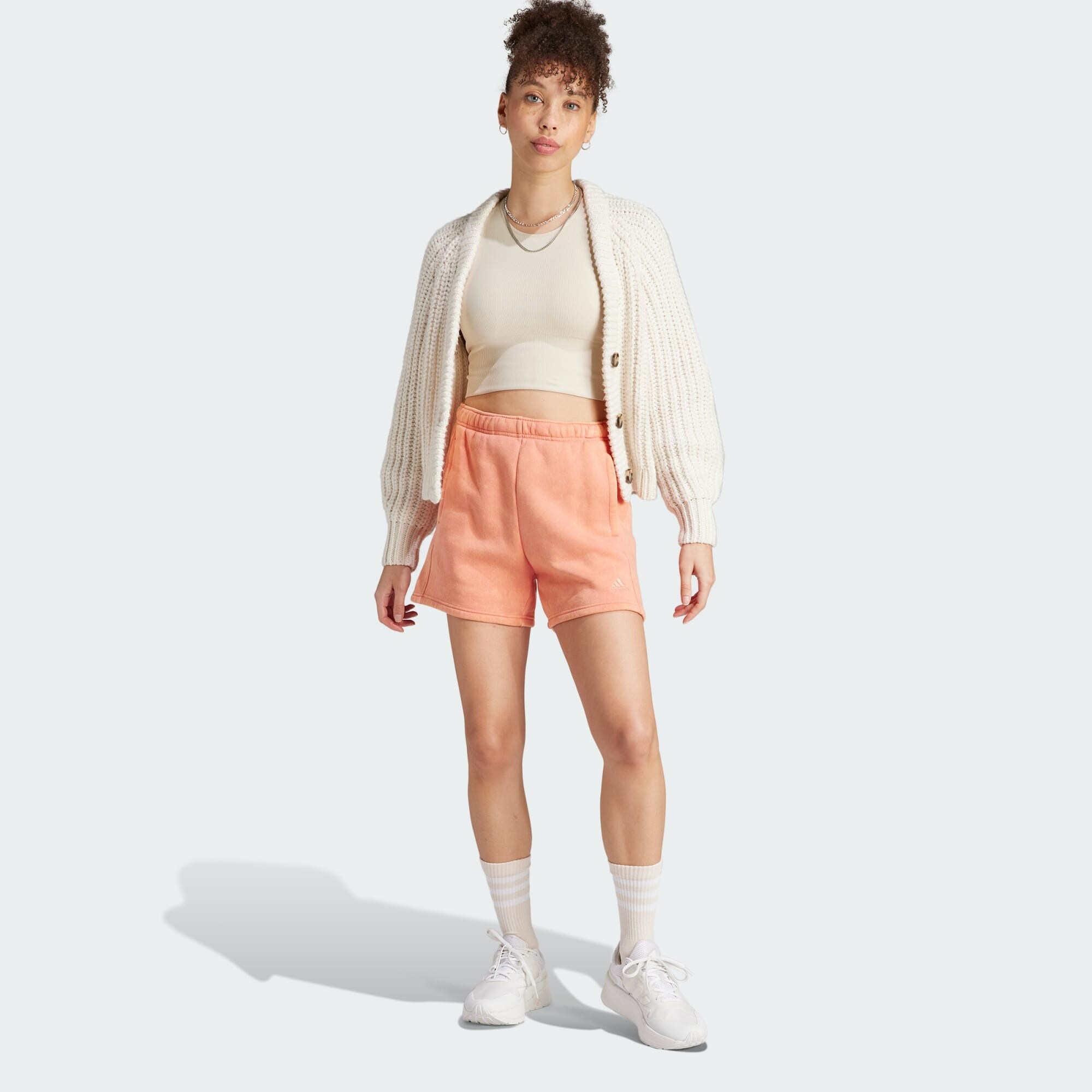 adidas All Szn Fleece Washed Shorts (9000161836_69547)