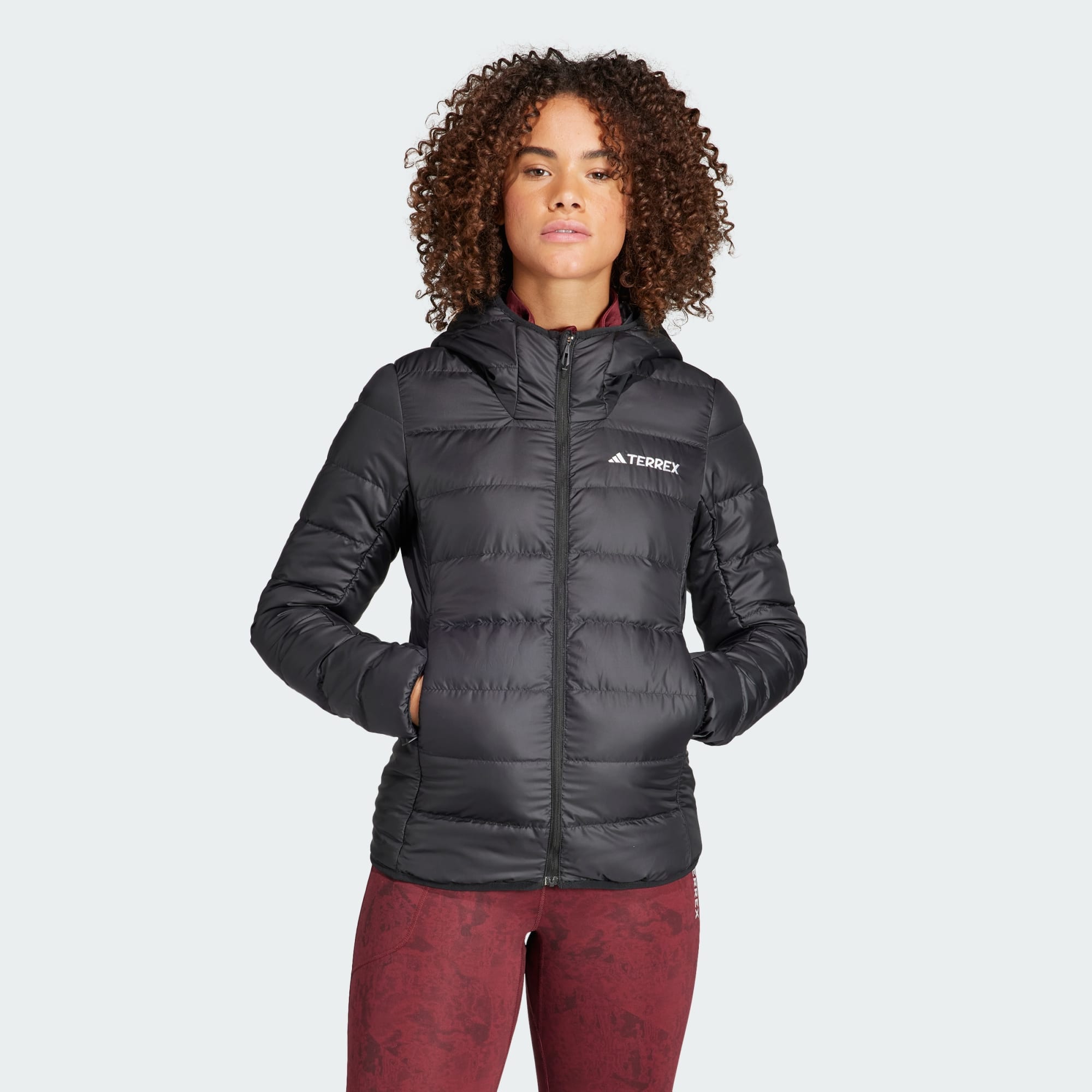 adidas Terrex Terrex Multi Light Down Hooded Jacket (9000161901_1469)