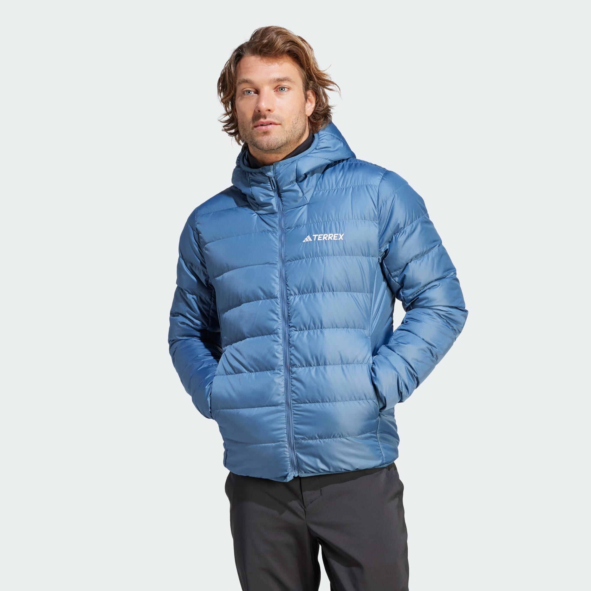 adidas Terrex Terrex Multi Light Down Hooded Jacket (9000161903_65902)
