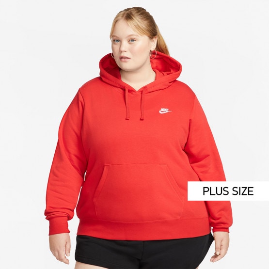 nike w nsw club flc std po hdy plus