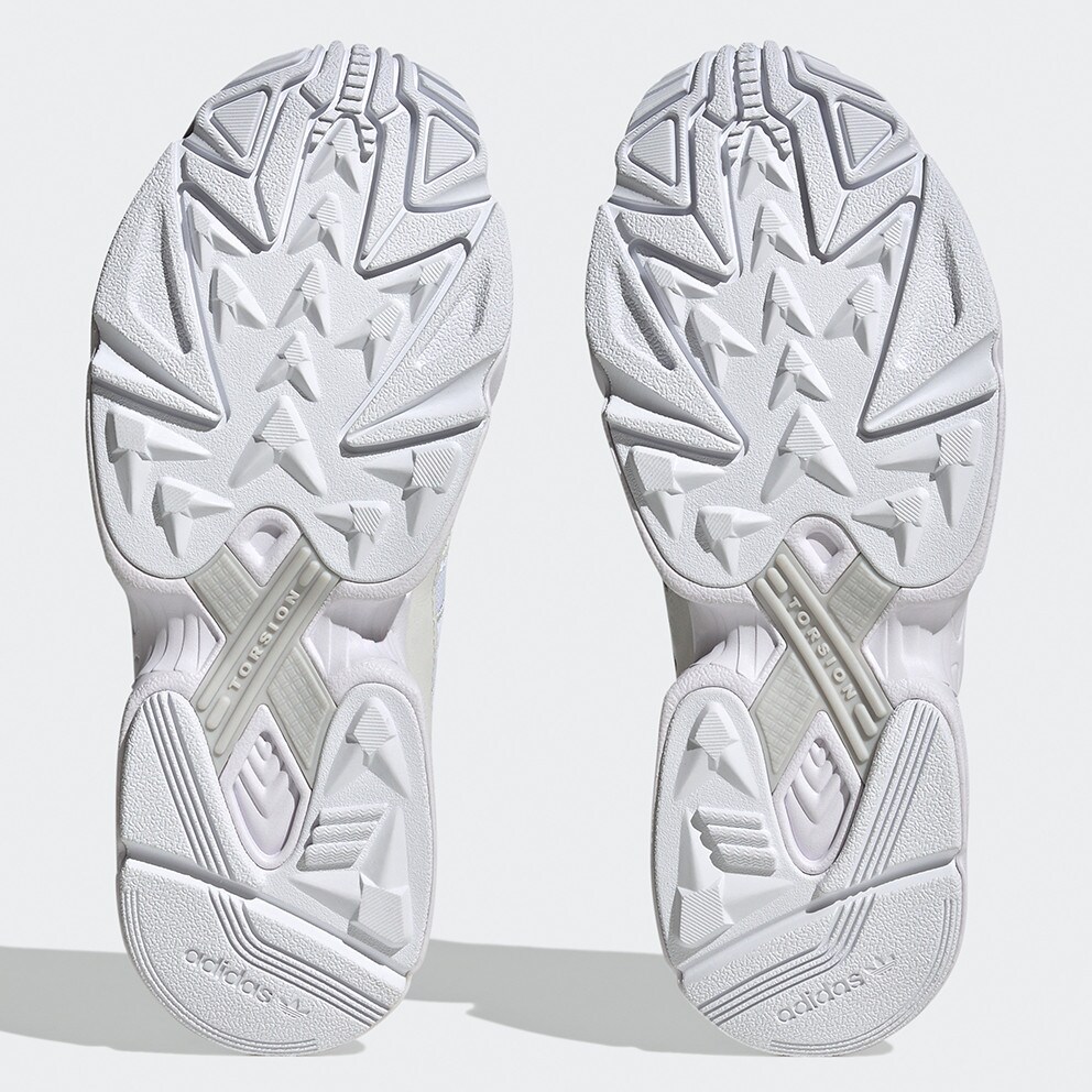 Adidas originals falcon trainer in grey and silver sale