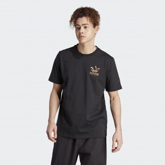 adidas Originals Fire Men's T adidas half block font size calculator - shirt Black IL5199