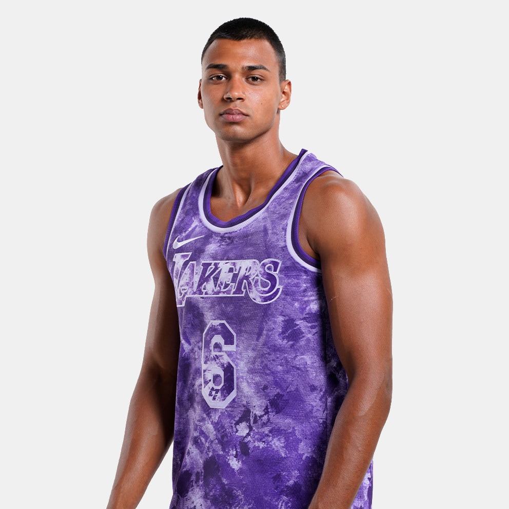 Nike NBA Stephen LeBron James Los Angeles Lakers 2022-23 Select Series Basketball Jersey