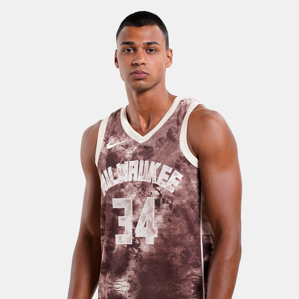 Nike NBA Giannis Antetokounmpo Milwaukee Bucks 2022-23 Select Series Basketball Jersey