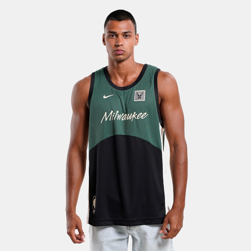 Nike Milwaukee Bucks Μπασκετική Φανέλα