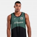 Nike Milwaukee Bucks Ανδρική Φανέλα Μπάσκετ