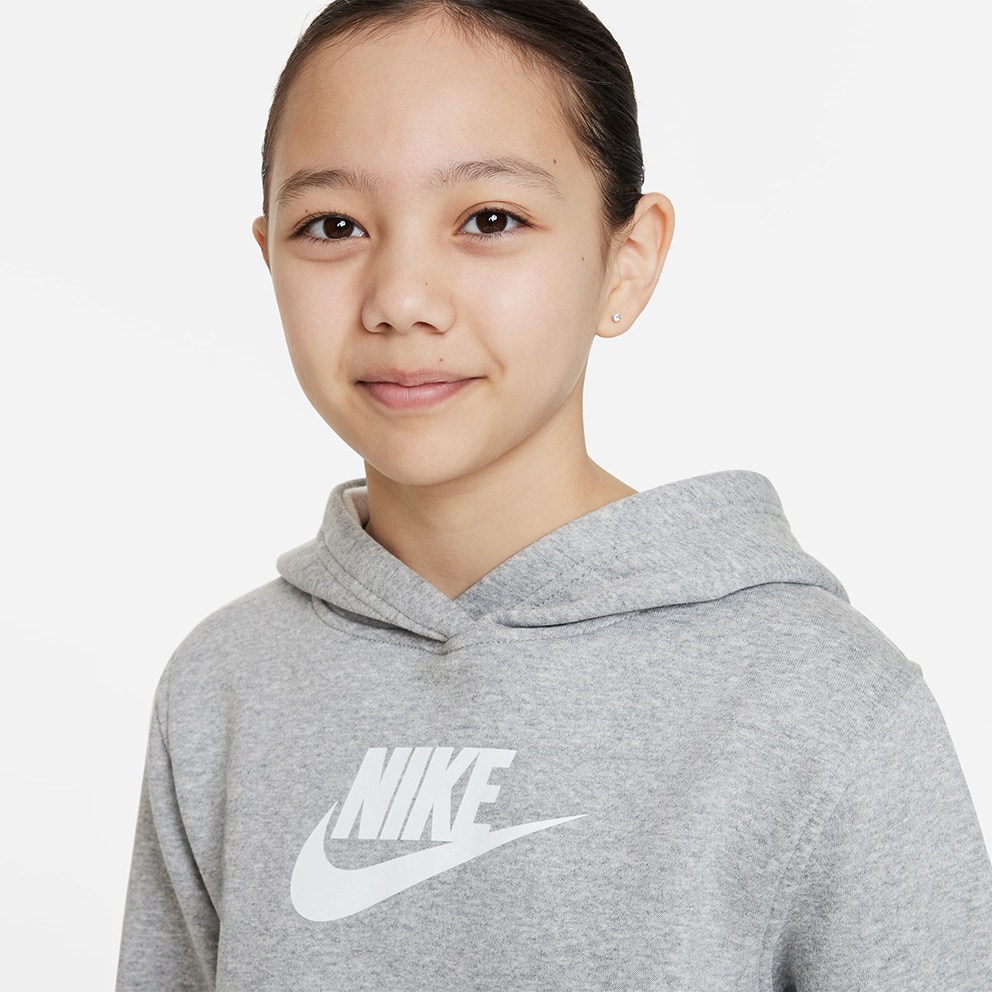 Nike Sportswear Club Fleece Παιδική Μπλούζα Με Κουκούλα