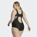 adidas 3-Stripes Swim Suit (Plus Size)